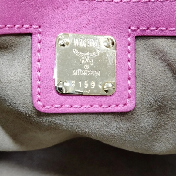MCM Pink and Multicolor Women's Bag - Picture 5 of 8